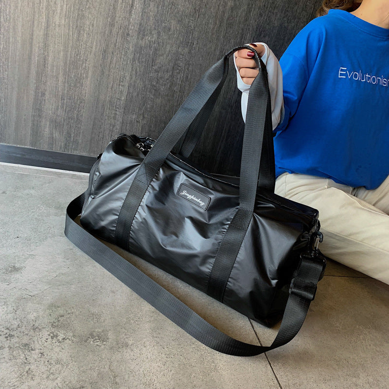 Premium Athlete Duffel – Luxury Gym Bag w/ Smart Storage Design