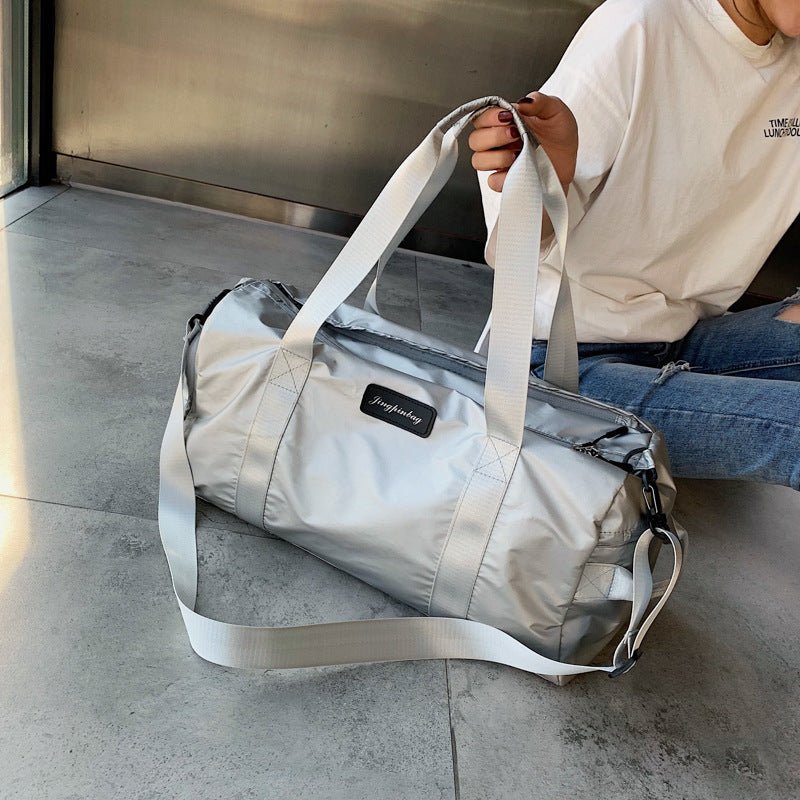 Premium Athlete Duffel – Luxury Gym Bag w/ Smart Storage Design