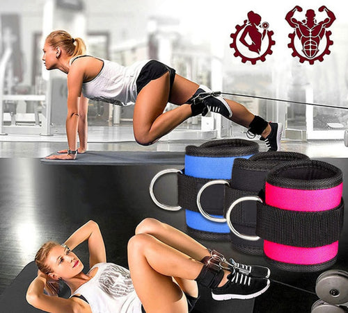 Ankle Support Strap for Leg Workouts – Cable Machine Accessory