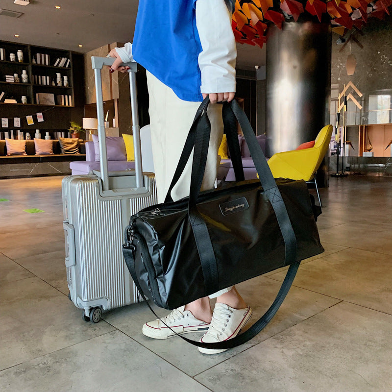 Premium Athlete Duffel – Luxury Gym Bag w/ Smart Storage Design