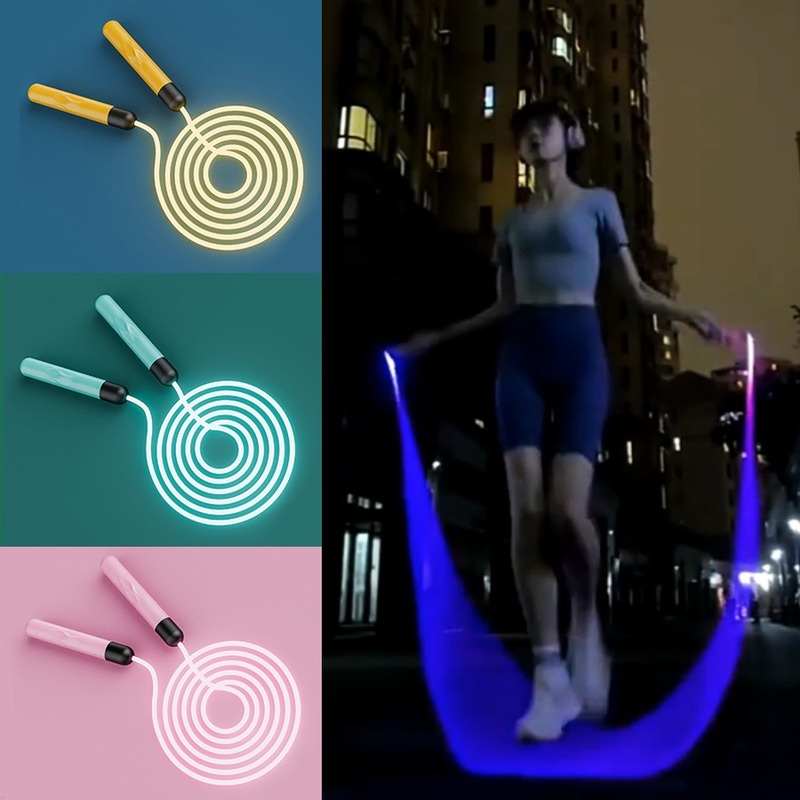 Elite Light-Up Jump Rope – Adjustable, Durable & Built for Intense Cardio